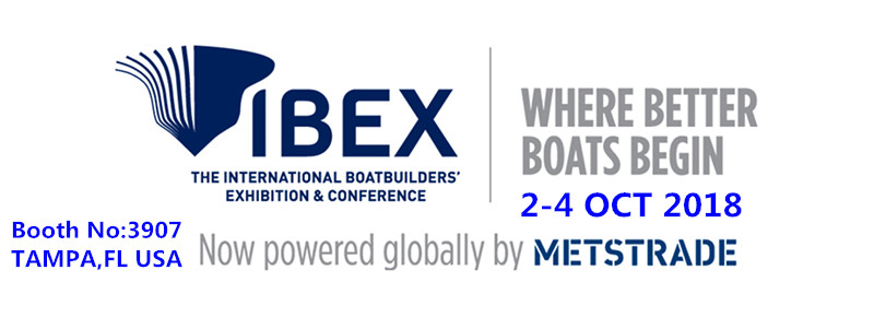 우리는 2018 년 "IBEX"국제 보트 쇼에 참석할 것입니다.